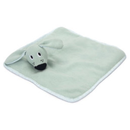 Beeztees Puppy Knuffellap Wuggie - Hondenspeelgoed - 31 x 31 x 6.5 cm Groen voor honden en puppy's