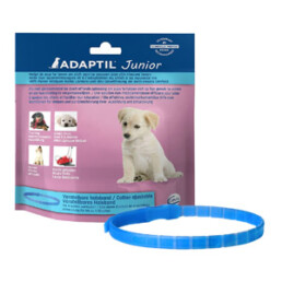 Adaptil Junior Halsband - Anti stressmiddel - 37 cm Lichtblauw Transparant per stuk onder 6mnd