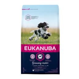 Eukanuba Growing Puppy Medium Breed Kip - Hondenvoer
