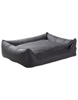 Maxxnobel Ultra Orthopedische Sofa Lederlook Zwart - Hondenbank