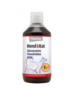 Pharmox Hond&Kat Glucosamine - Voedingssupplement - Huid - Vacht