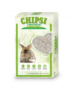 Bodembedekking en/of nestmateriaal voor knaagdieren. Witte, zachte cellulose-vezels