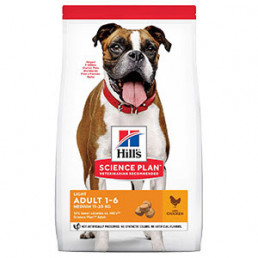Hill's Canine Adult Light Medium Kip - Hondenvoer