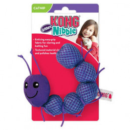 Kong Nibble Critter Catnipillar - Kattenspeelgoed -
