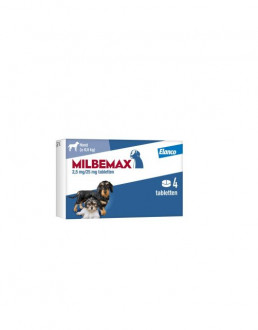 Anti wormenmiddel Milbemax voor puppy's