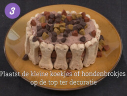 Stap 3: hoe maak je een hondentaart?