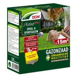 Graszaad, Dcm activo plus, kale plekken gazon