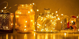 Kerstverlichting binnen advies