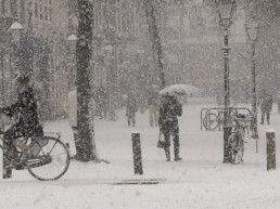 Sneeuw op komst