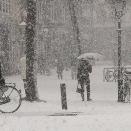 Sneeuw op komst
