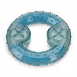 Beeztees Puppy Koel Bijtring - Hondenspeelgoed - 10 cm Groen