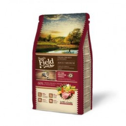 Sam's Field Adult Medium Kip&Aardappel - Hondenvoer
