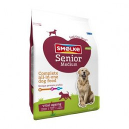 Smolke Senior Medium Kip&Lam&Vis - Hondenvoer