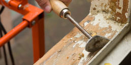 Houtrot repareren
