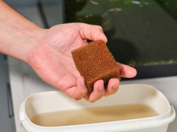 Aquariumfilter schoonmaken