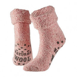 Apollo Dames Huissok Wol Anti-Slip