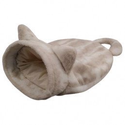 Adori Slaapzak Snowy - Kattenbed - 55x55 cm Wit