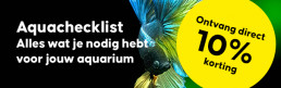 aquachecklist en 10% korting