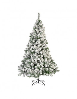 Besneeuwde kunstkerstboom