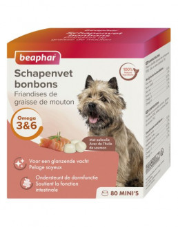 Beaphar schapenvetbonbons zalm mini