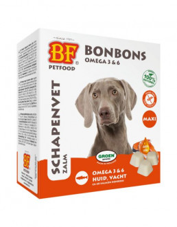 Schapenvet bonbons met zalm