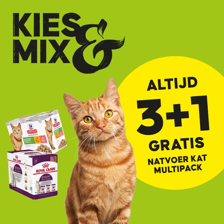 Ga naar Kies & Mix voor je kat